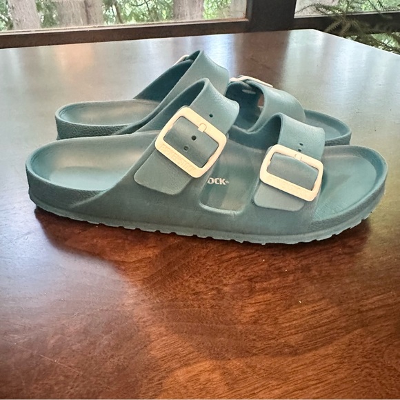 COPY - Birkenstock teal blue EVO waterproof sandals size 40 10 - Picture 3 of 8
